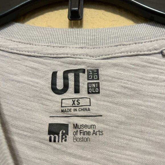 Uniqlo x Museum of Fine Arts Boston Japanese Samurai Graphic Pocket T Shirt XS - Picture 5 of 5